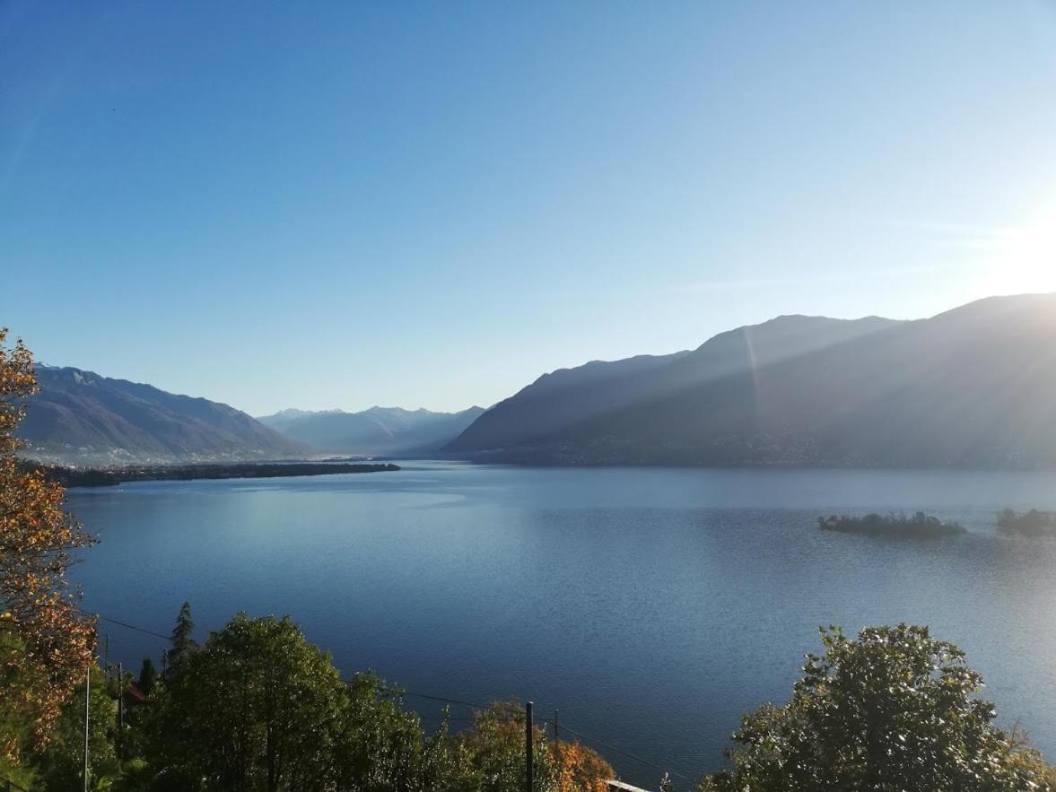 Appartamento Casa Eva Ronco sopra Ascona Esterno foto